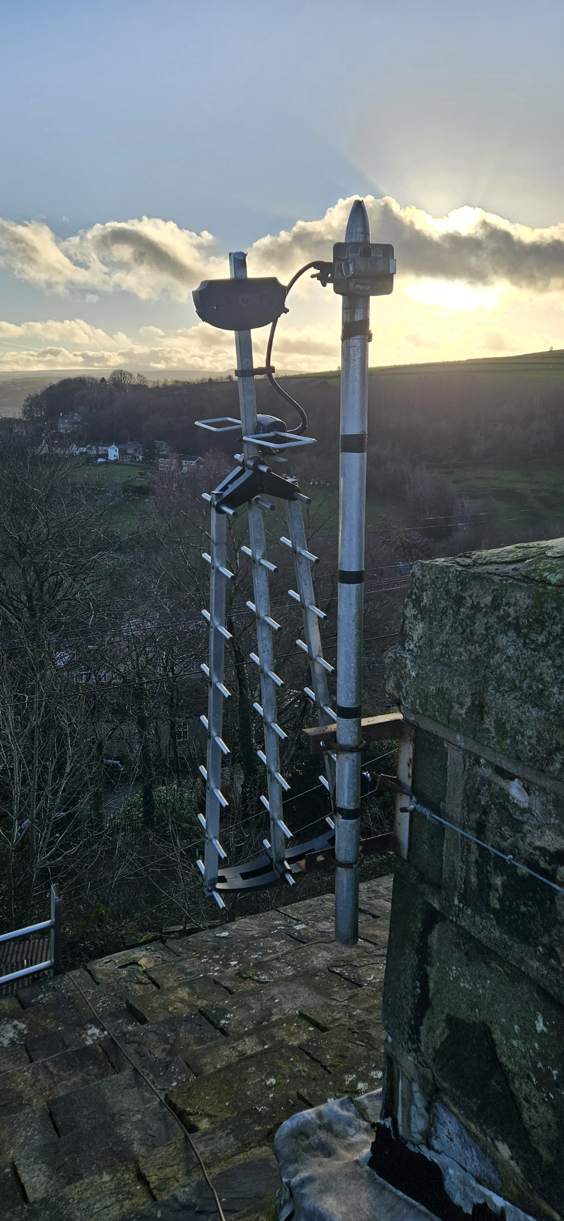 Rooftop Aerial Install