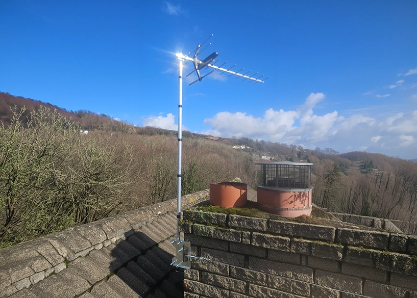 Rooftop Aerial Install